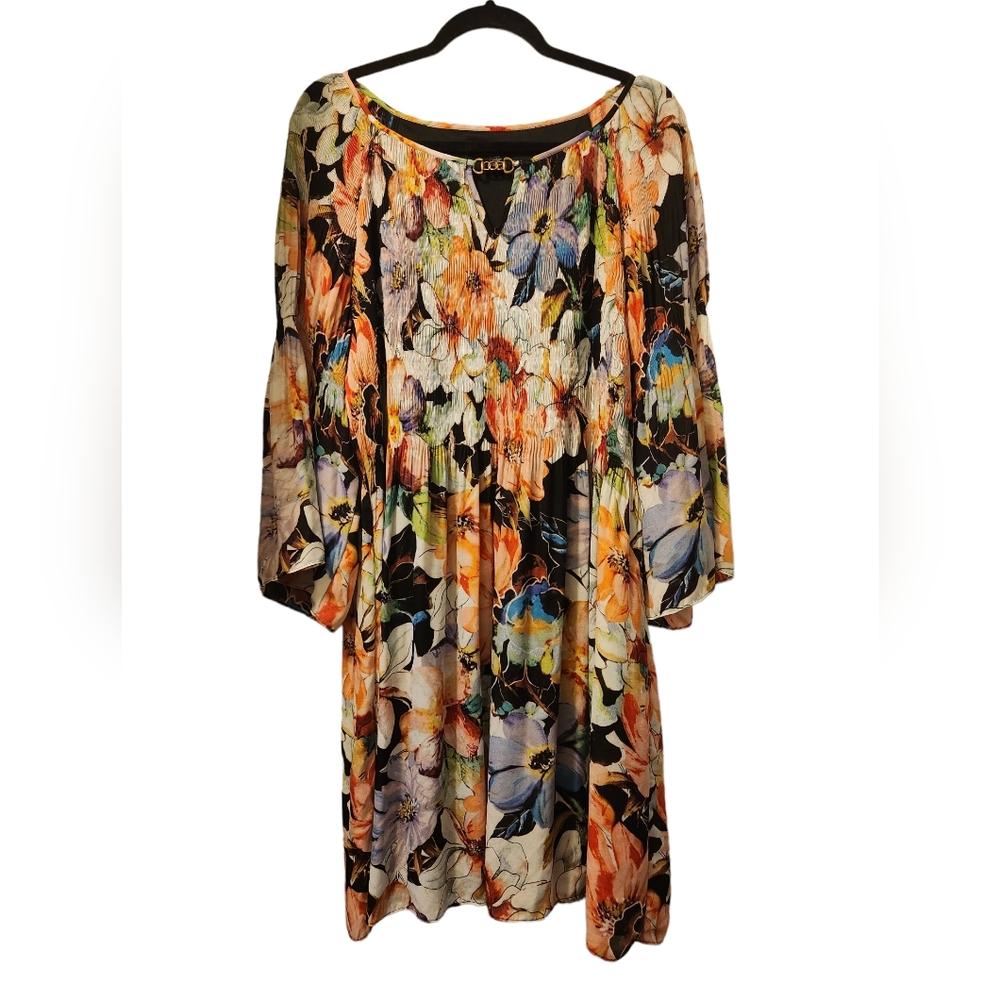 SPENSE WOMAN 14 W DRESS FLORAL PRINT,light breezy effortless